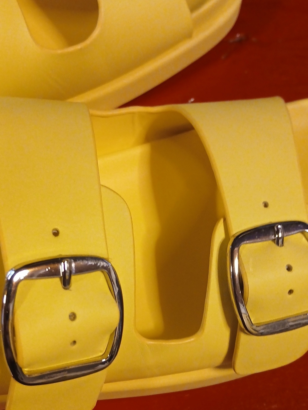 Womens Aldo Size 8.5 Double-Buckle Slide Sandals - Picture 4 of 7